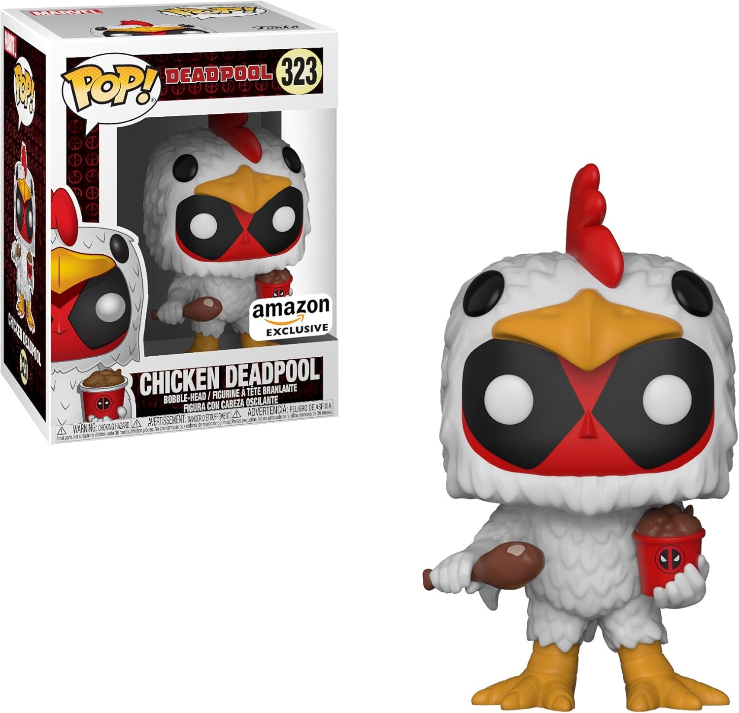 Funko Pop Marvel: Deadpool - Chicken Suit Collectible Figure