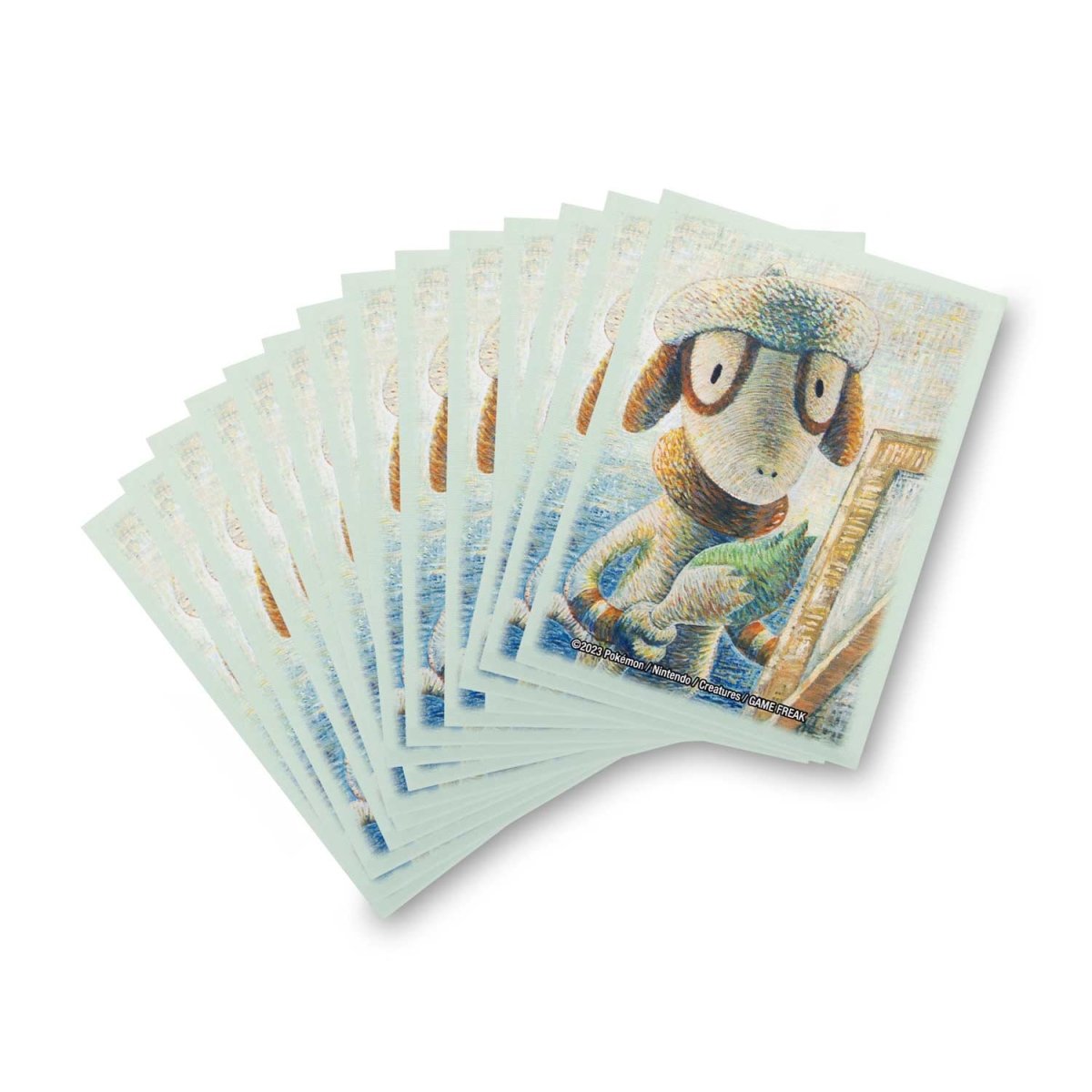 Pokemon Center × Van Gogh Museum: Smeargle Inspired by Self-Portrait as a Painter Card Sleeves (65 Sleeves)